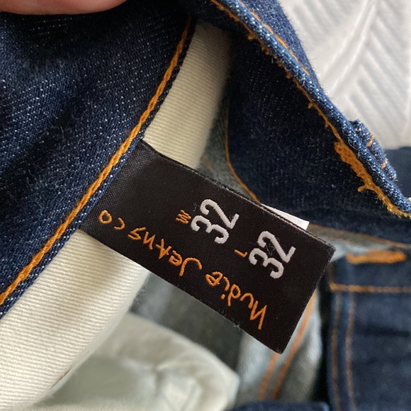 Nudie Fearless Freddie 32x32 Raw denim - Picture 3 of 5